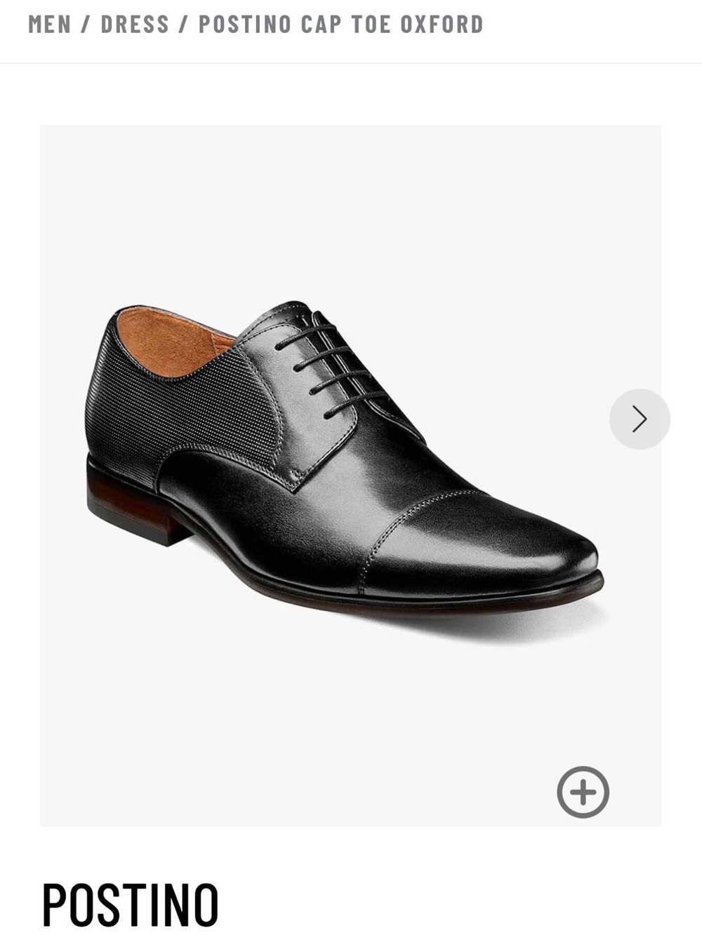 Florsheim Postino Cap Toe Oxford